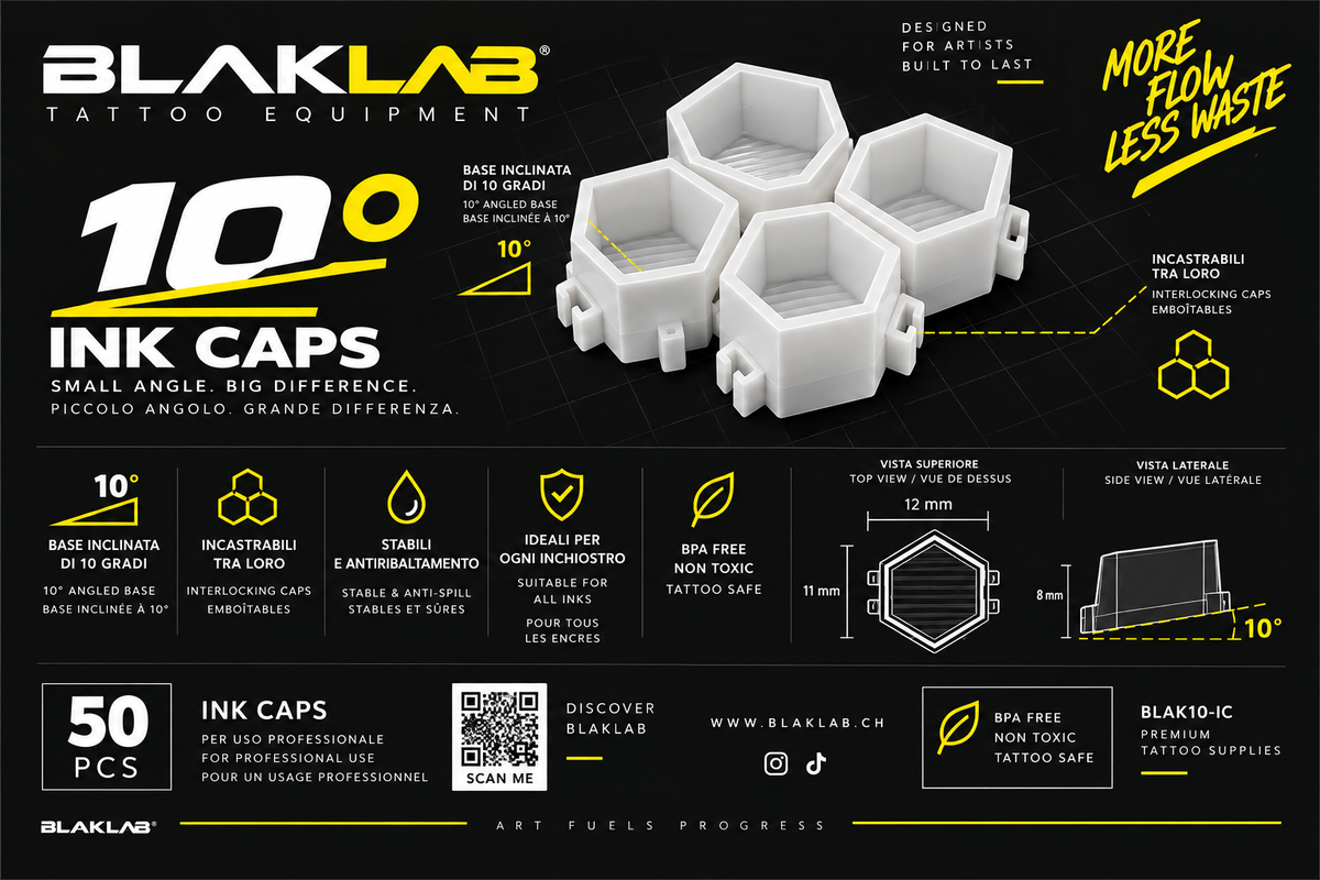 10° INK CAPS